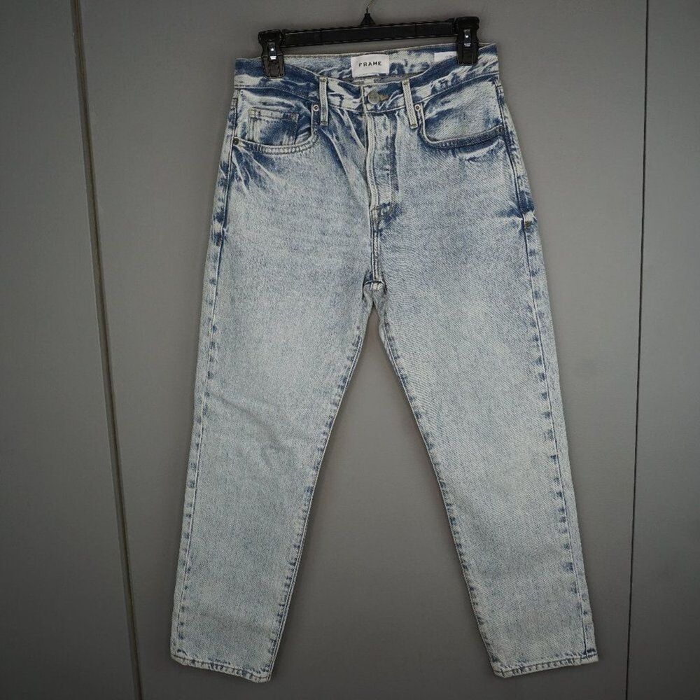 FRAME Women's Jeans Le Original High Rise Slim Straight Leg Richlake size 25
